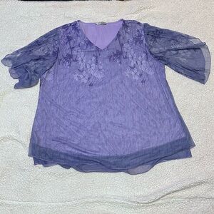 Purple blouse